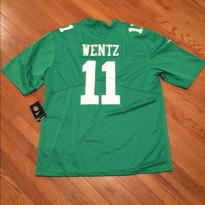 Authentic stitched Nike Carson Wentz jersey